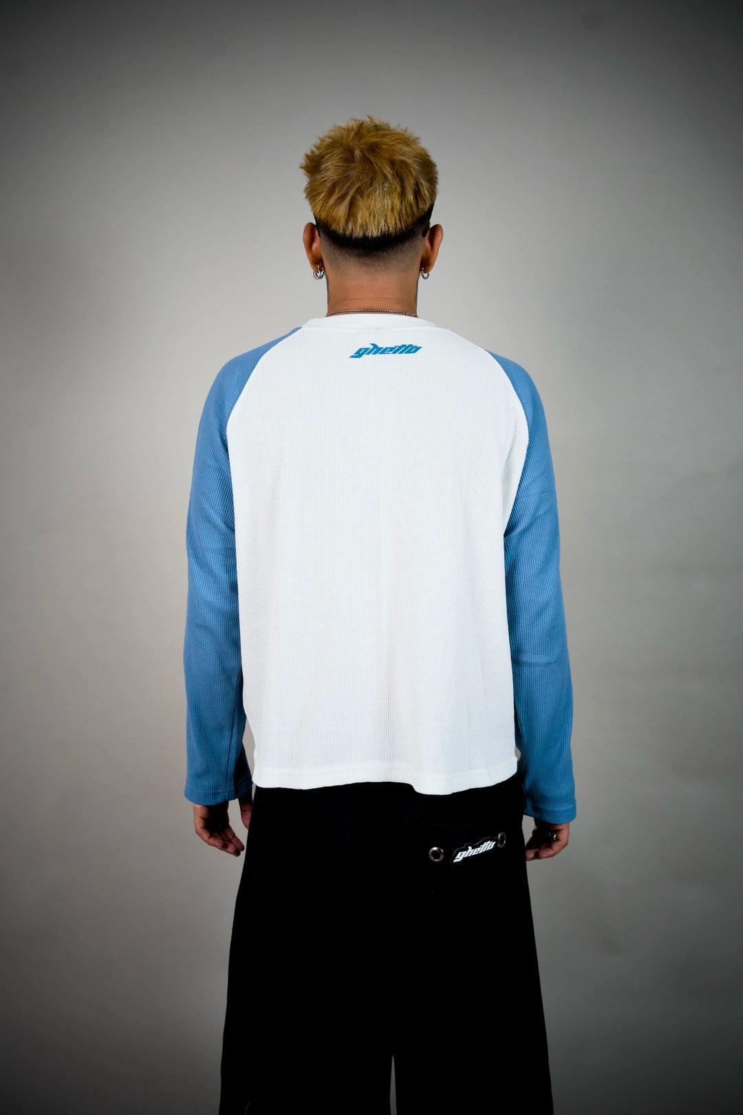 Ghetto Waffles Pack Raglan Long Sleeve – Waffle Knit Tee | Ghetto