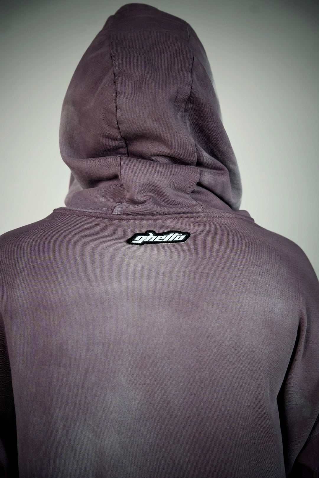 Vesper Faded Purple Zip Hoodie – Washed Oversized Hoodie | Ghetto