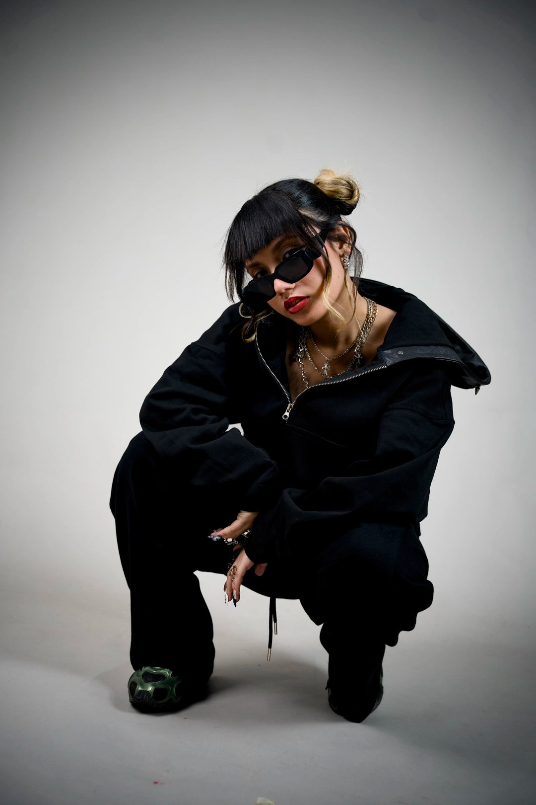 Last Rites Oversized Black Zip Hoodie – Hooded Streetwear | Ghetto
