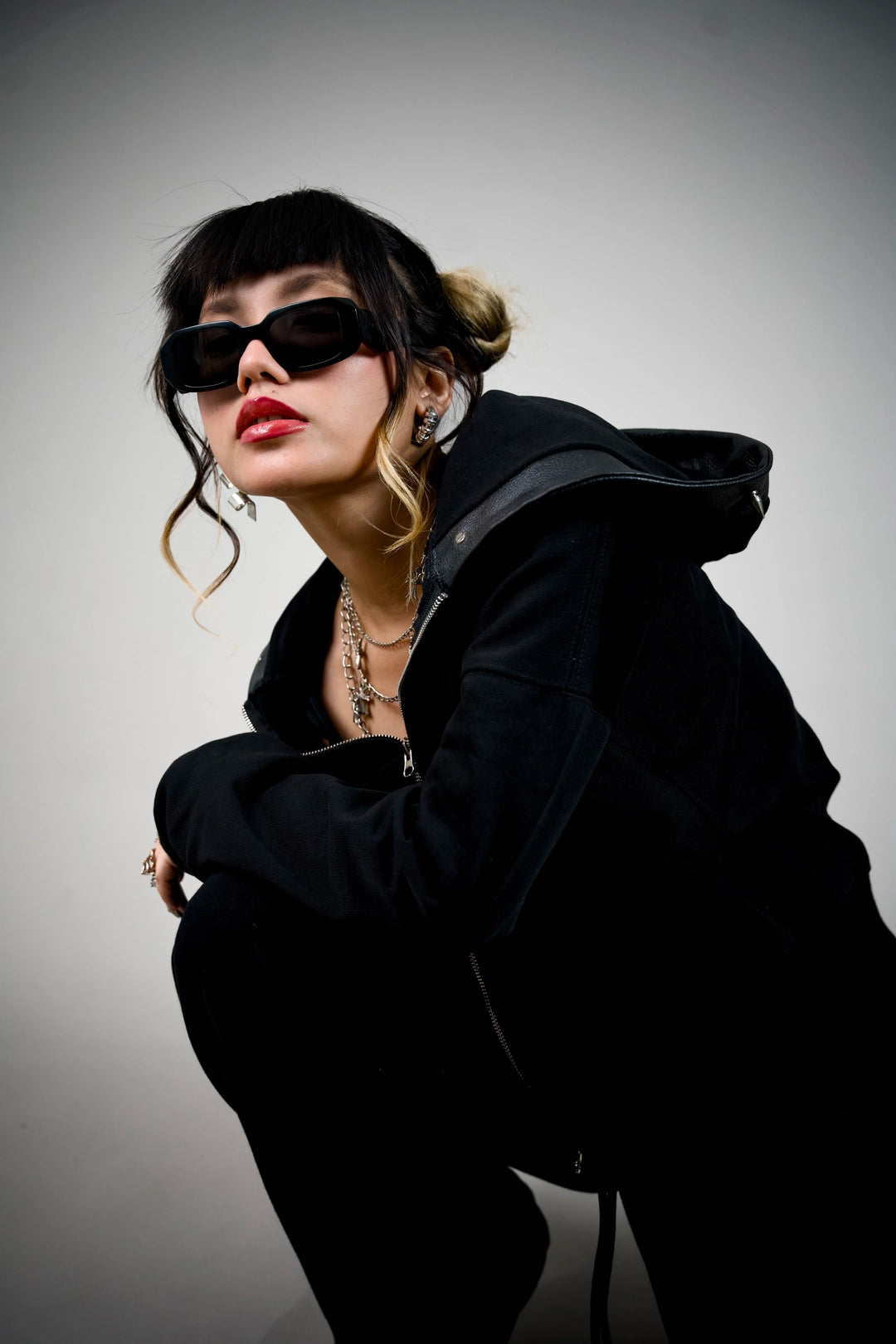 Last Rites Oversized Black Zip Hoodie – Hooded Streetwear | Ghetto