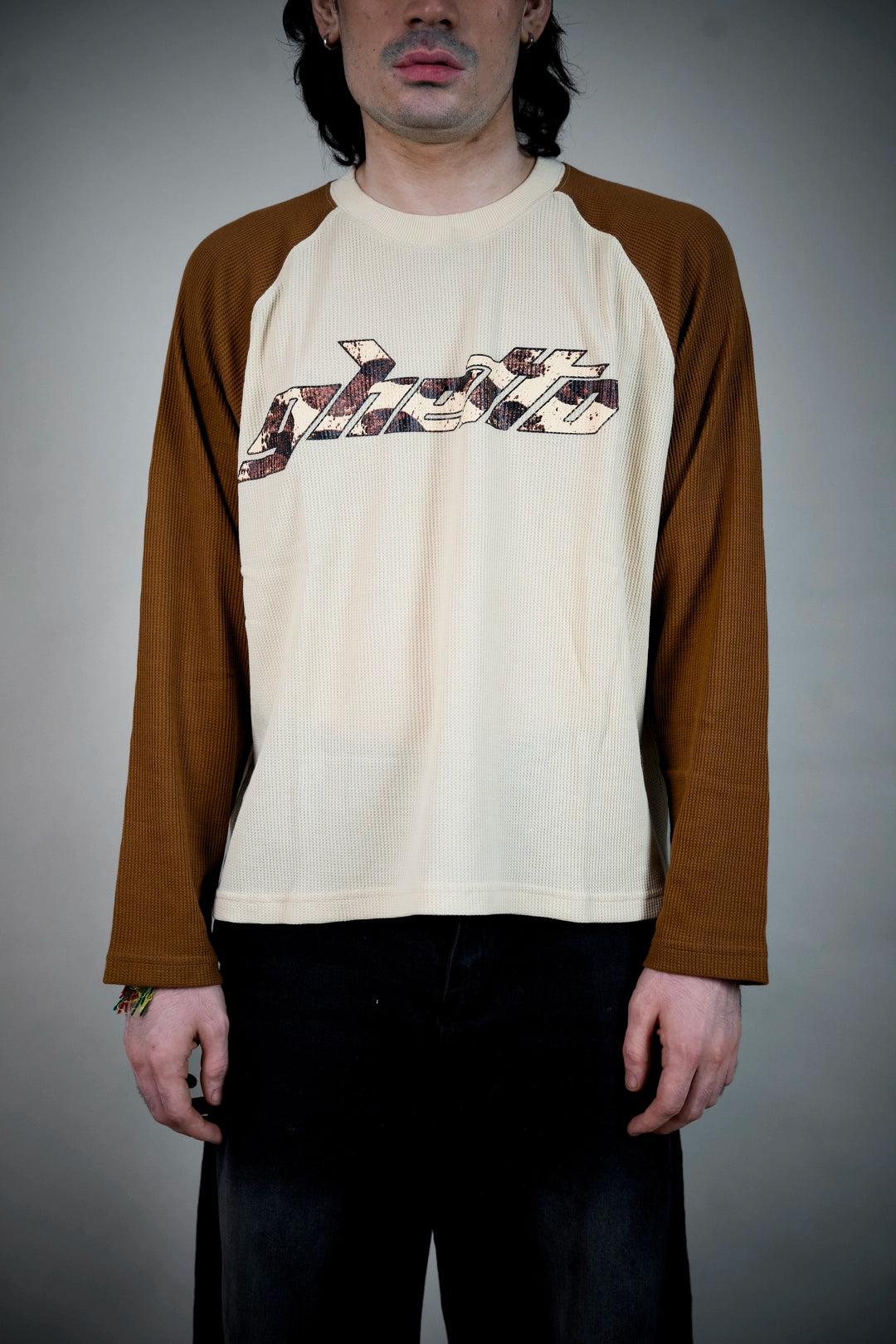 Ghetto Waffles Pack Raglan Long Sleeve – Waffle Knit Tee | Ghetto